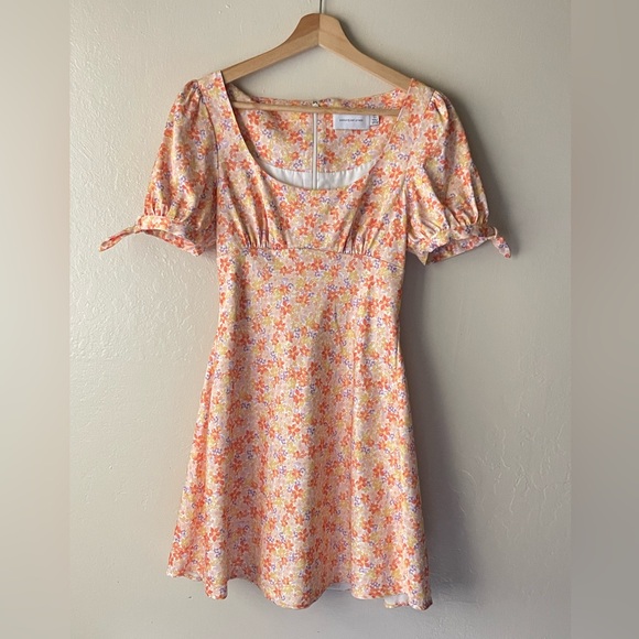 Significant Other Floral Print Mini Dress - Picture 1 of 11